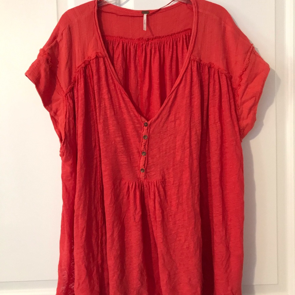 Free People oversized tee